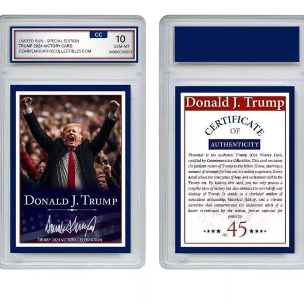 Donald J. Trump 2024 Victory Card